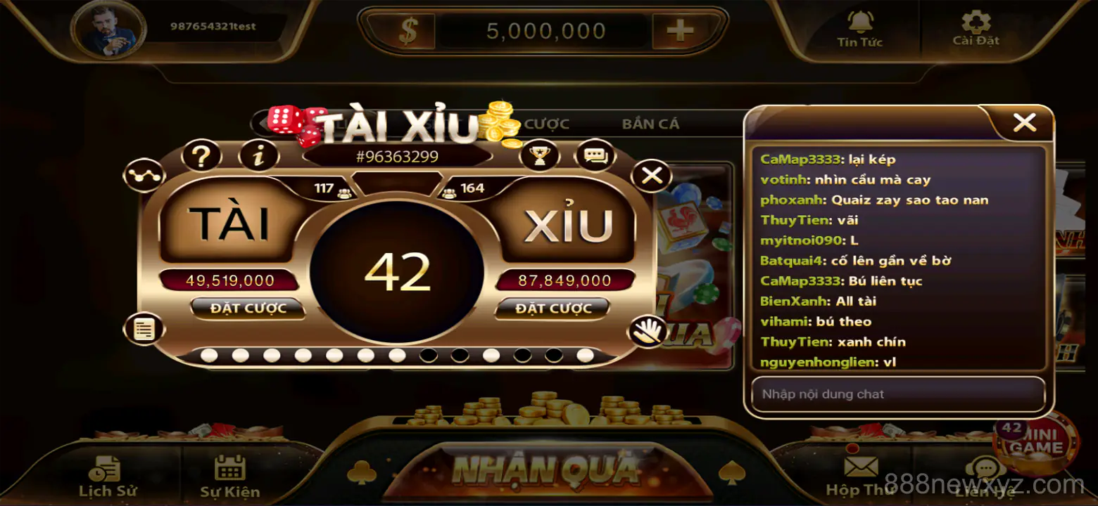 Trò chơi casino trên di động